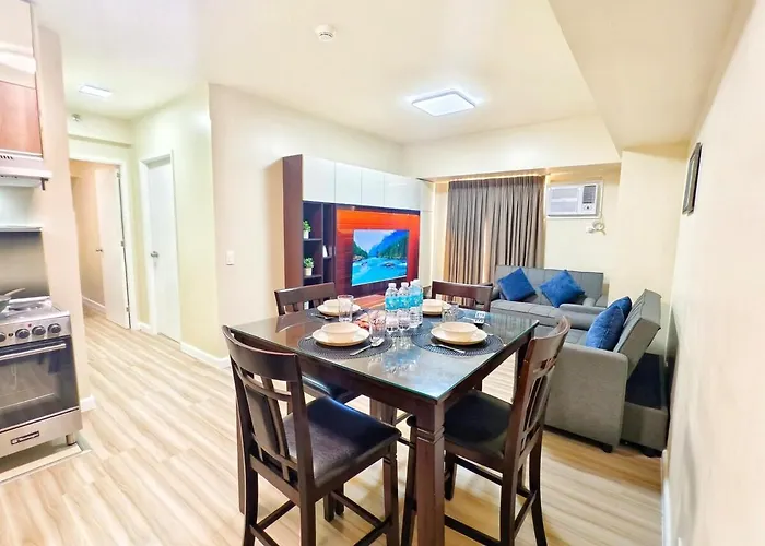2606t4 Avida Riala It Park 2 Bedroom Unit T4 55 Smart Tv Apartament *